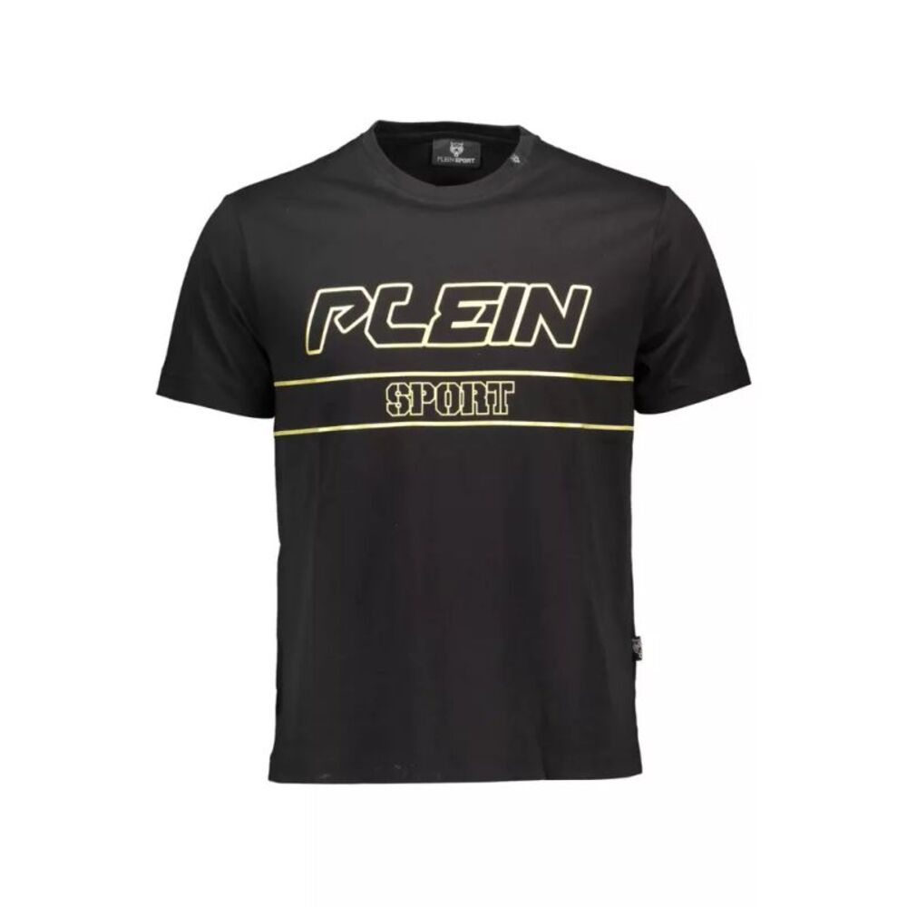 Plein Sport Black Cotton Men's T-Shirt